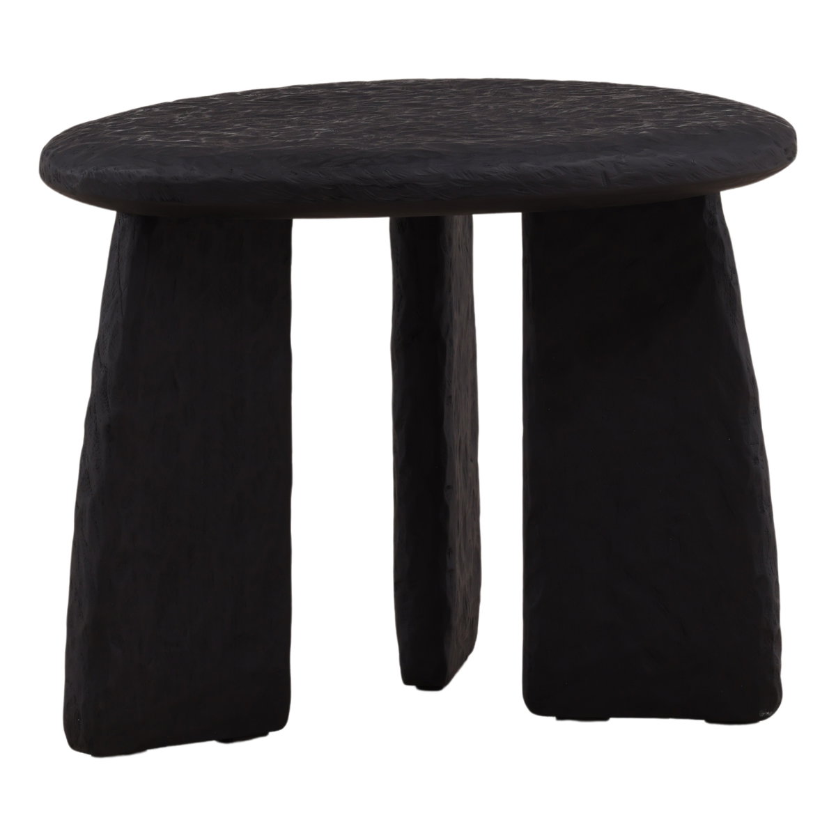 Beau Side Table Black, Side & End Table by Dovetail, 19.29" width x 18.42" height x 24.4" depth View 1