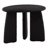 Beau Side Table Black, Side & End Table by Dovetail, 19.29" width x 18.42" height x 24.4" depth thumbnail 1