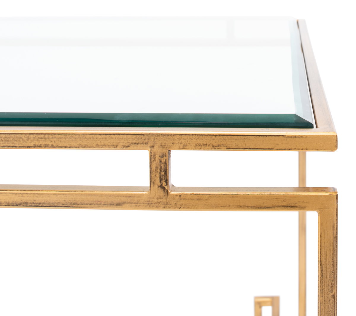 Parallel Lines Coffee Table, by Sarreid, 2' length x 4' width x 1'7" height View 11