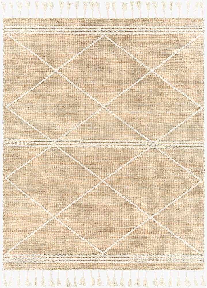 Norwood Handmade Rug, by Surya, 1'6" length x 1'6" width