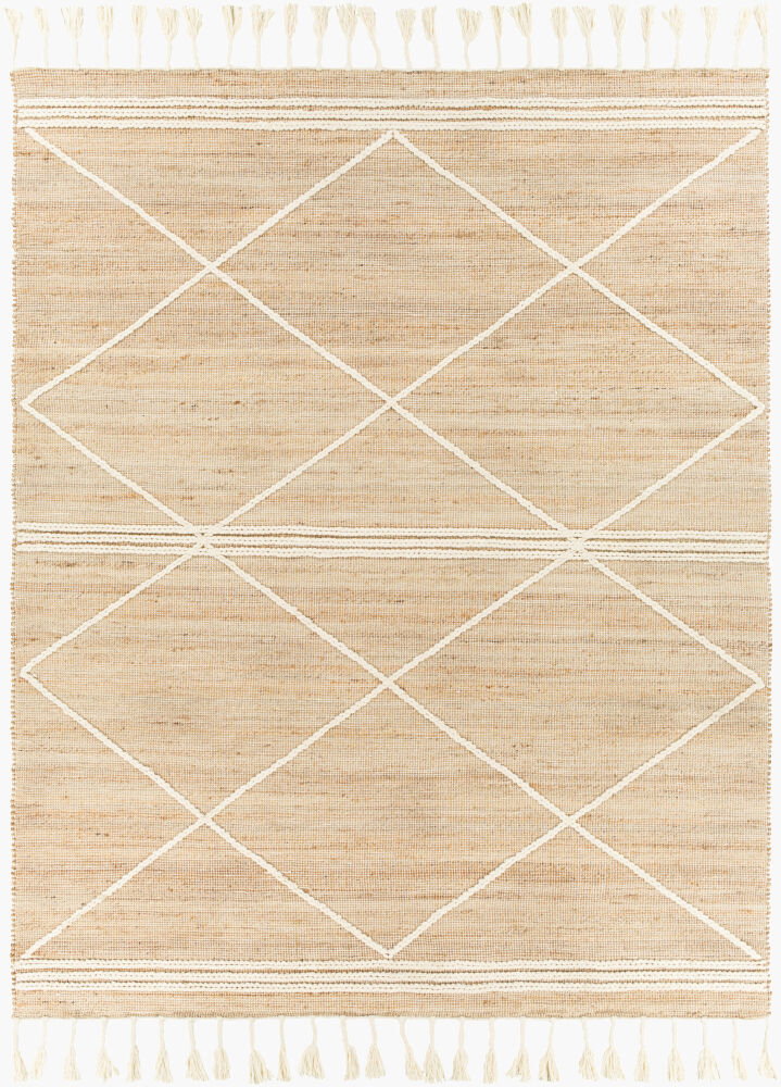 Norwood Handmade Rug, by Surya, 1'6" length x 1'6" width