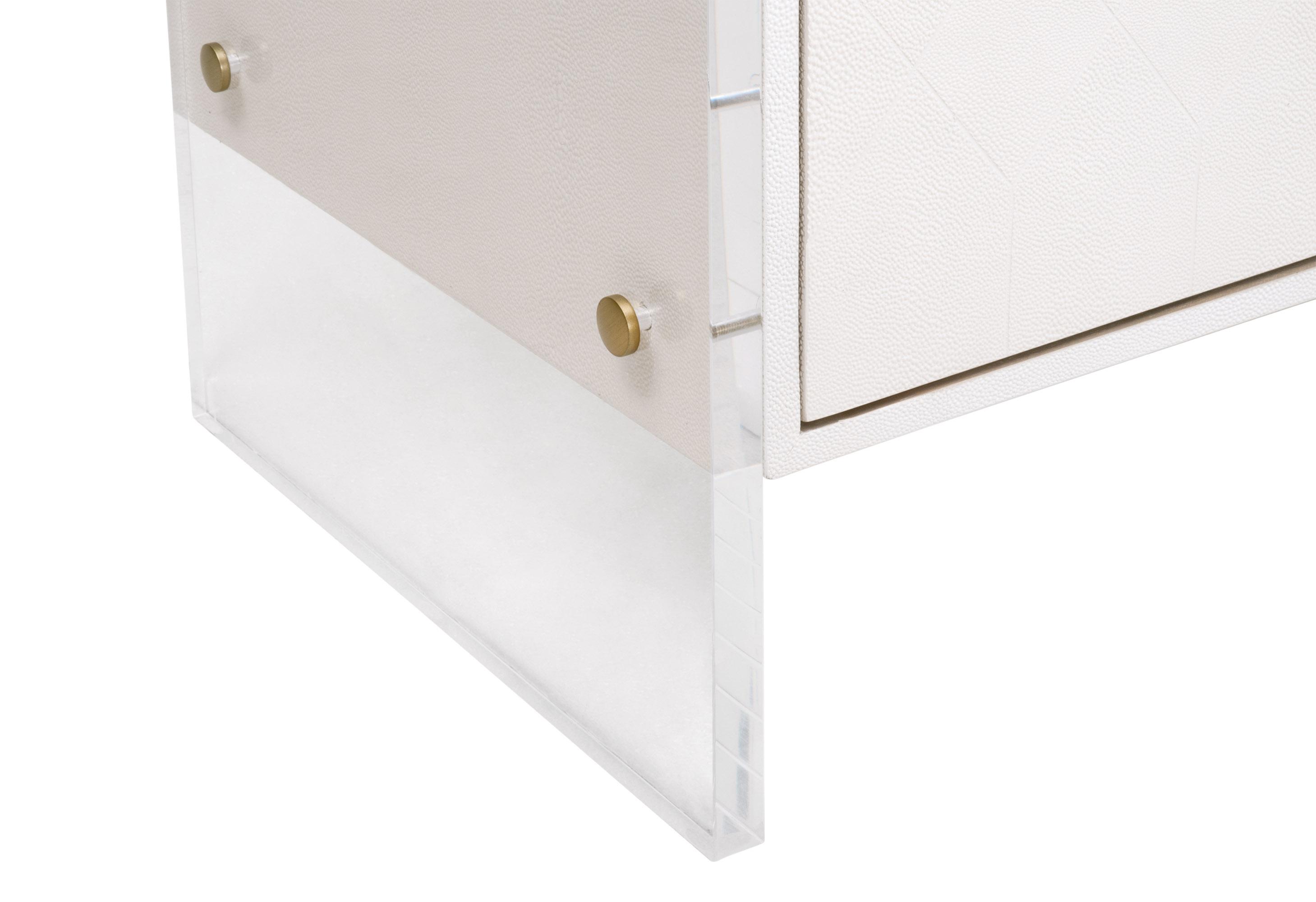 Sonia Shagreen Media Sideboard, Cabinets & Sideboard by Essentials for Living, 67" width x 34.5" height x 19" depth View 13