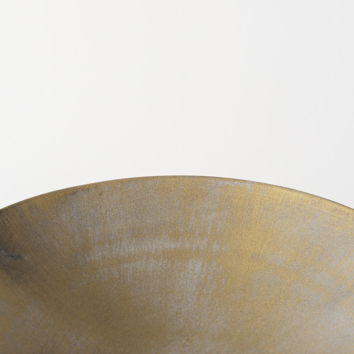 Chadwick II 13L x 13W Gold Metal Webbed Feet Bowl, Decorative Bowl by Mercana, 12.75" length x 12.75" width x 7" height View 7