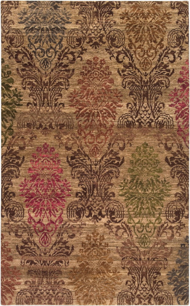 Brocade Handmade Rug, by Surya, 3' length x 2' width