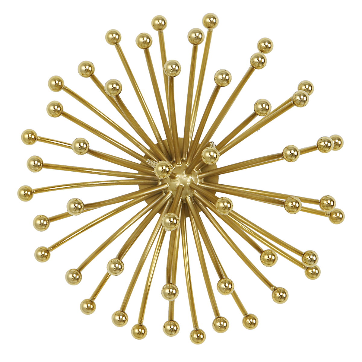 Aga Gold Metal Wall Decor Set/3, Art by Uttermost, 11.25" width x 7.5" height x 11.25" depth View 6
