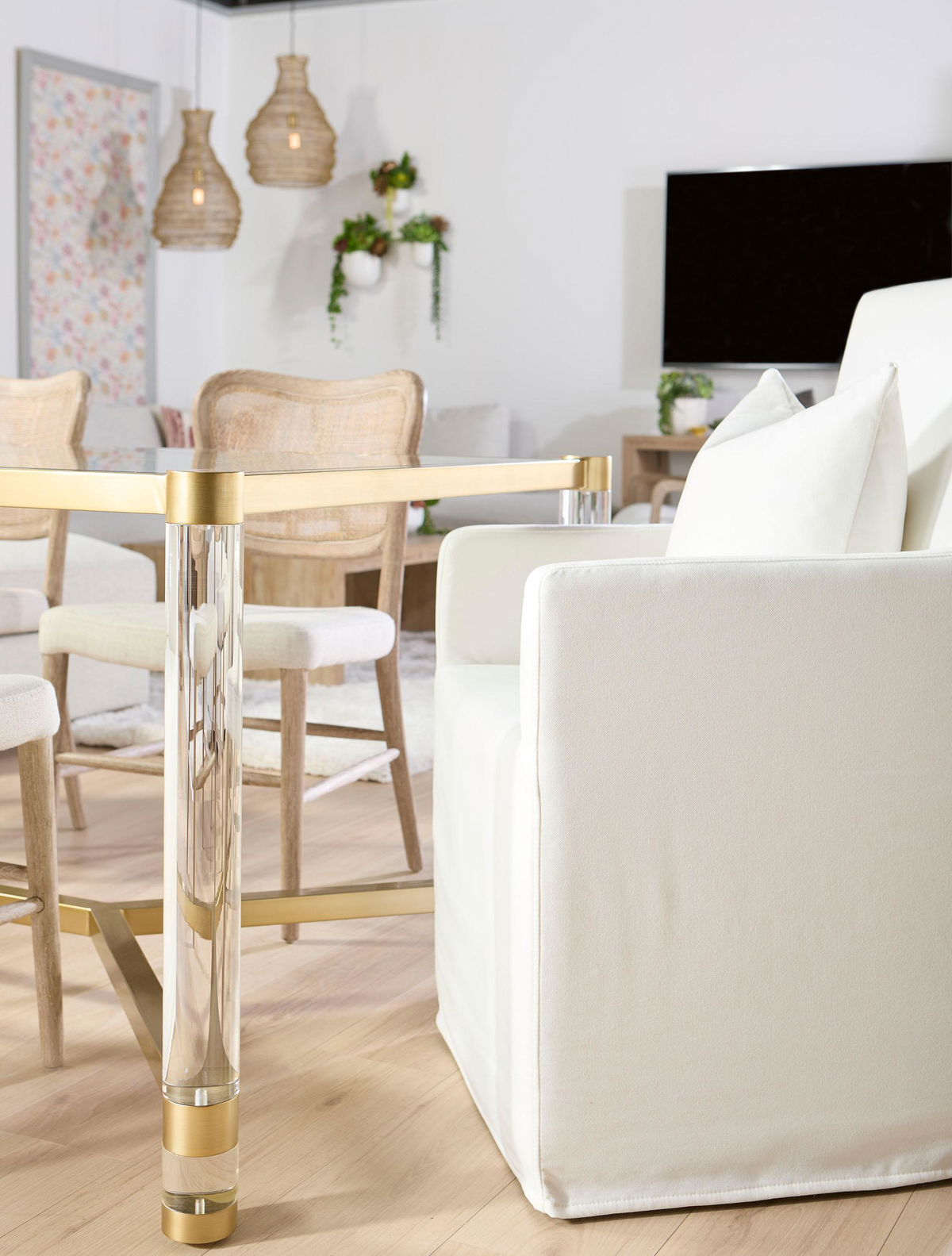 Cela Dining Chair, Set of 2, by Essentials for Living, 19.5" width x 34.5" height x 23" depth View 19