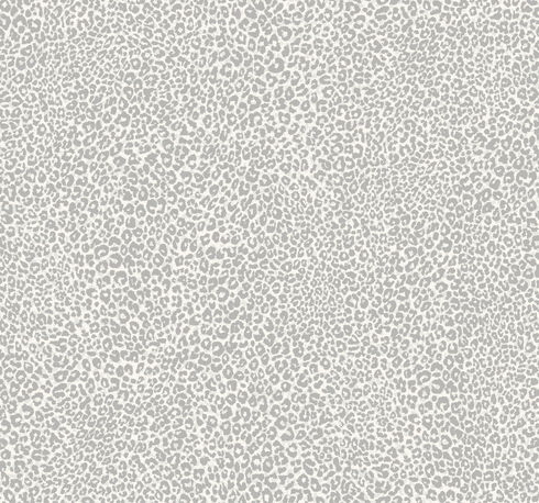 Leopard King Grey Wallpaper
