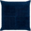 Corduroy Quarters Accent Pillow Down, Decorative Pillow by Surya, 18" length x 18" width thumbnail