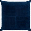 Corduroy Quarters Accent Pillow Poly, Decorative Pillow by Surya, 22" length x 22" width thumbnail