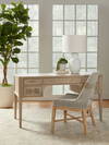 Cane Desk, by Essentials for Living, 55" width x 31.25" height x 24" depth thumbnail 15