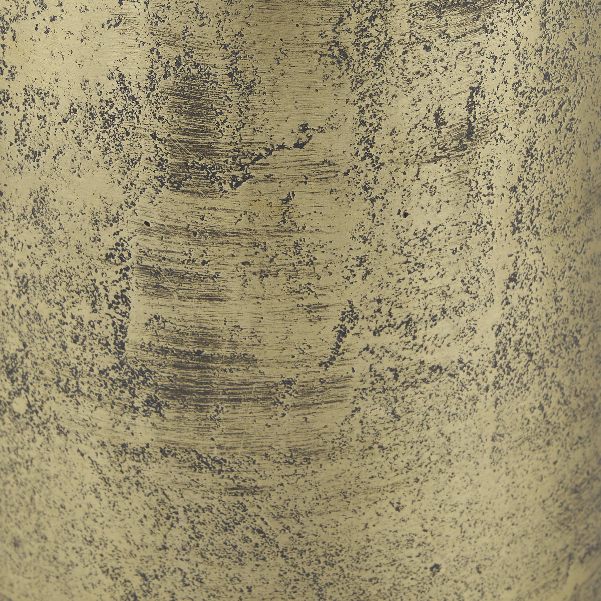 Quonset Extra Tall Brass Finished Aluminum Metal Pillar Object, Decorative Object by Mercana, 6" length x 6" width x 14.5" height View 3