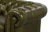 Savile Leather Chair,Green thumbnail 3