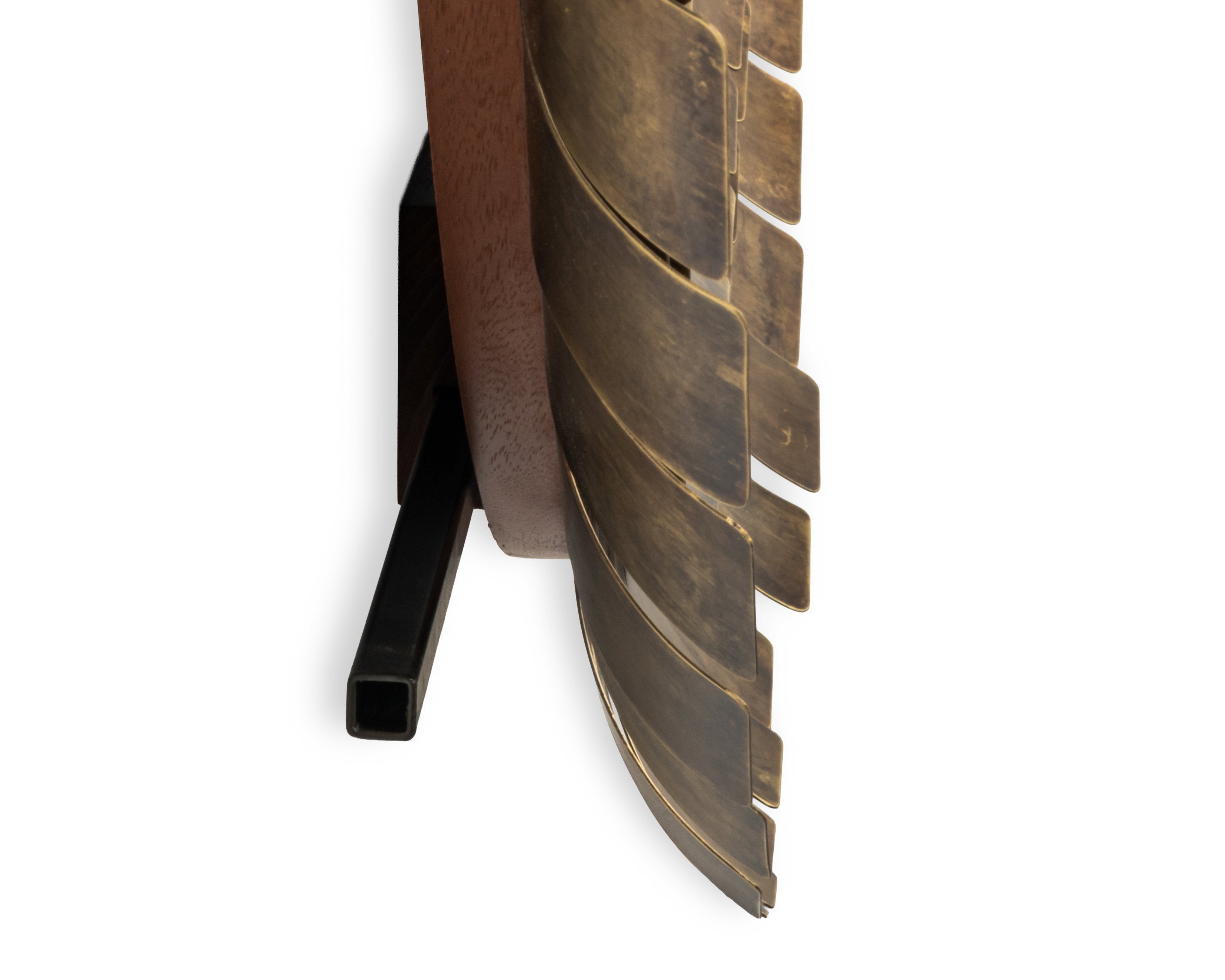 Mistral Wall Mirror, by Sarreid, 56" length x 3" width x 56" height View 9