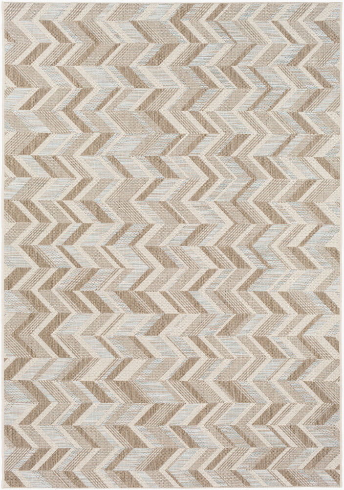 Santa Cruz Machine Woven Rug, by Surya, 7'6.55" length x 5'2.99" width