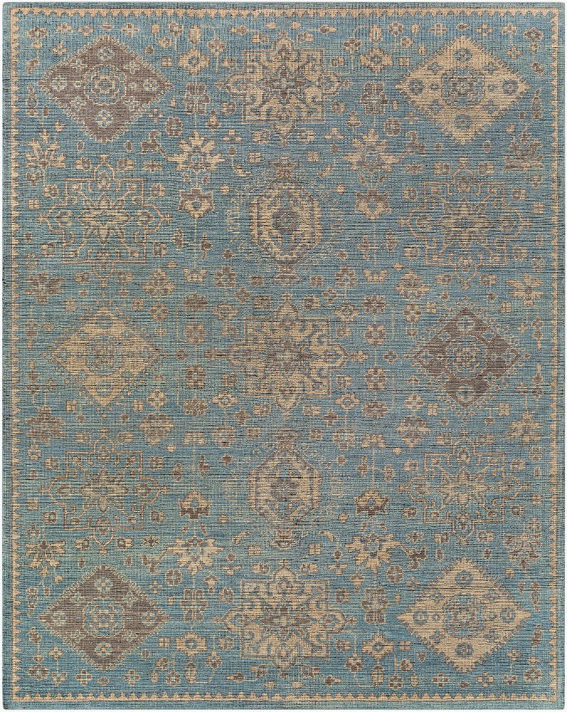 Smyrna Handmade Rug, by Surya, 1'6" length x 1'6" width