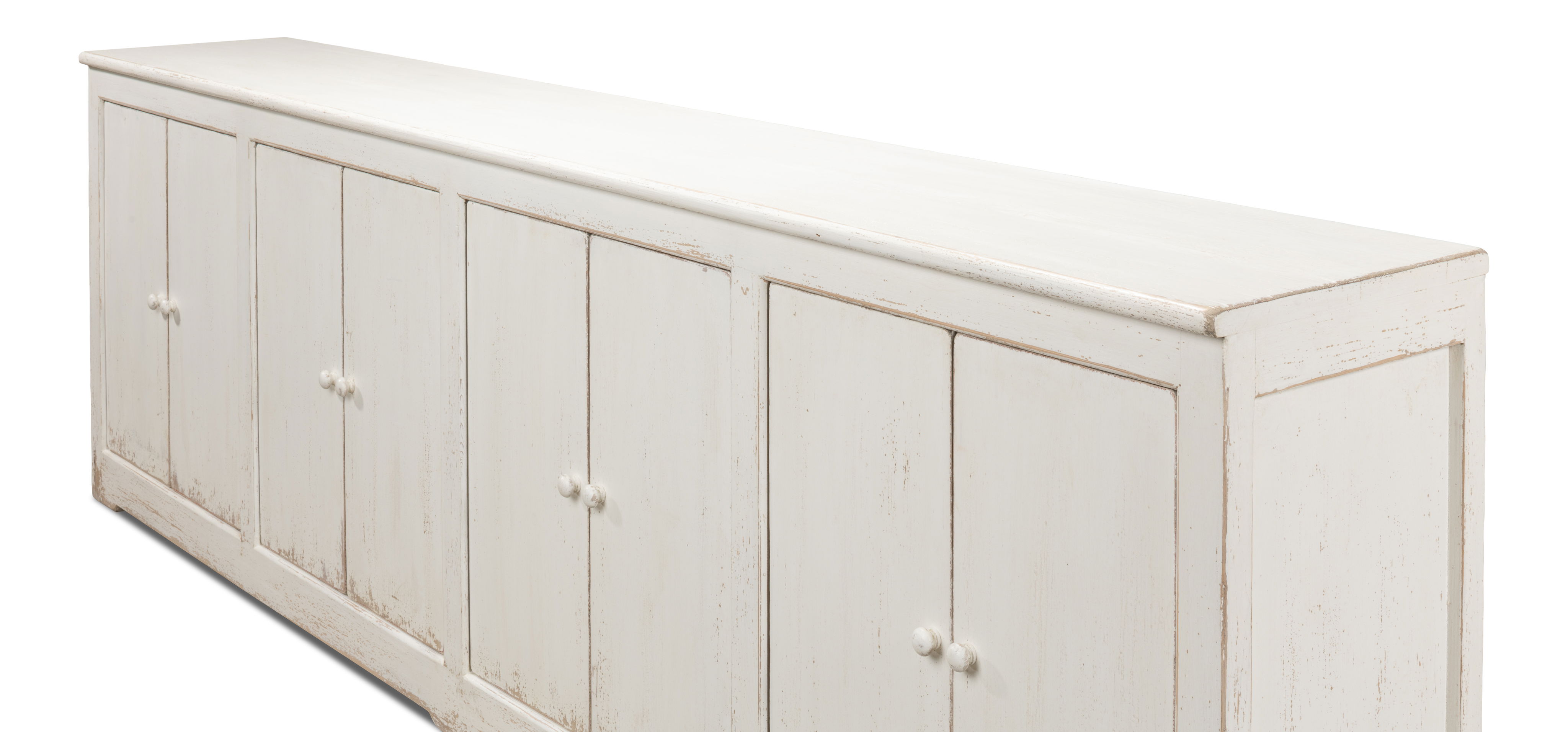 Eight Is Enough Sideboard, Whitewash large image 