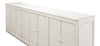 Eight Is Enough Sideboard, Whitewash thumbnail 9