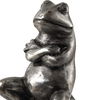 Daydreaming Frogs Aged Silver Bookends Set/2 thumbnail 4