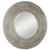 Vortex White Washed Round Mirror thumbnail 4