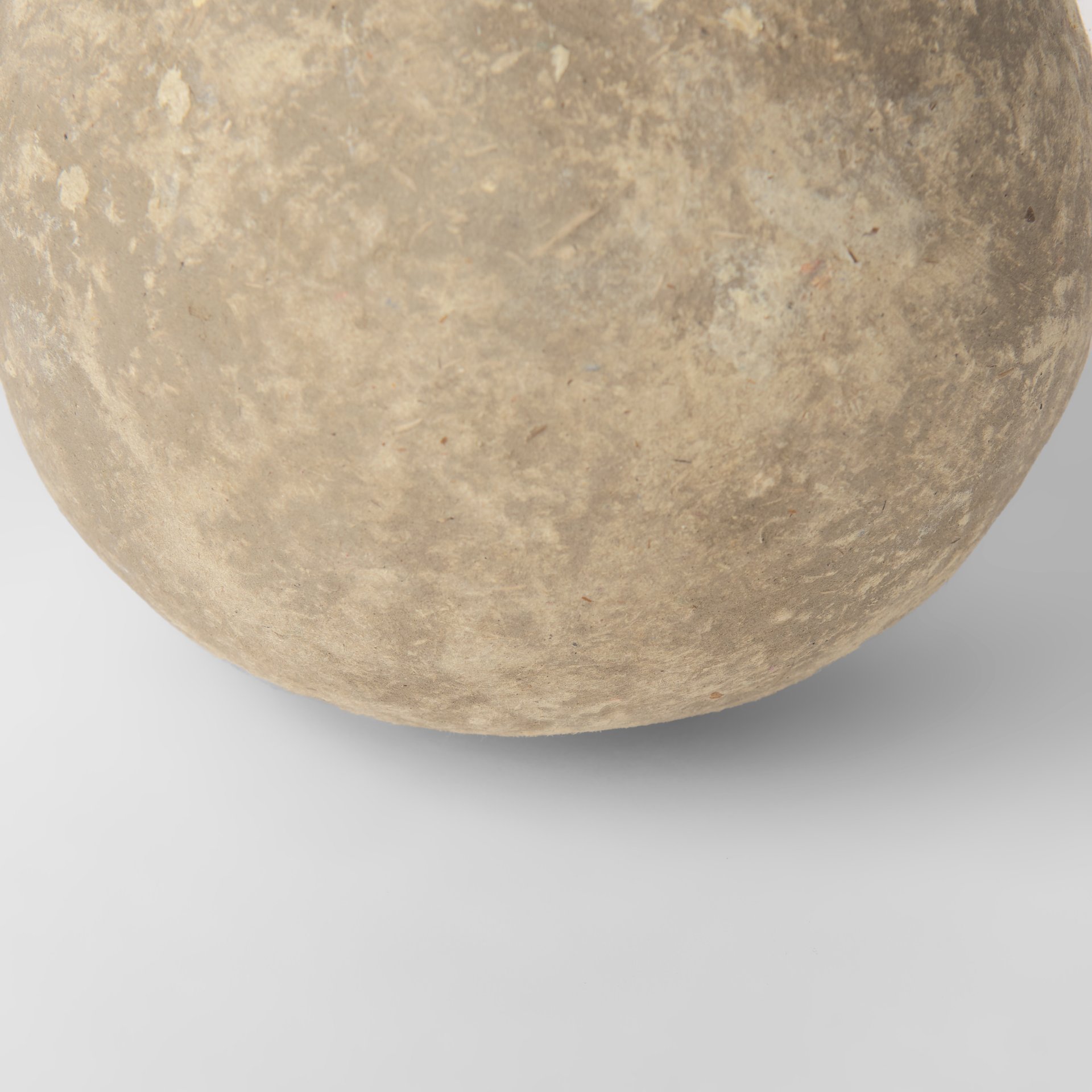 Sunita Set of 3 Gray Paper Mache Orbs large image 