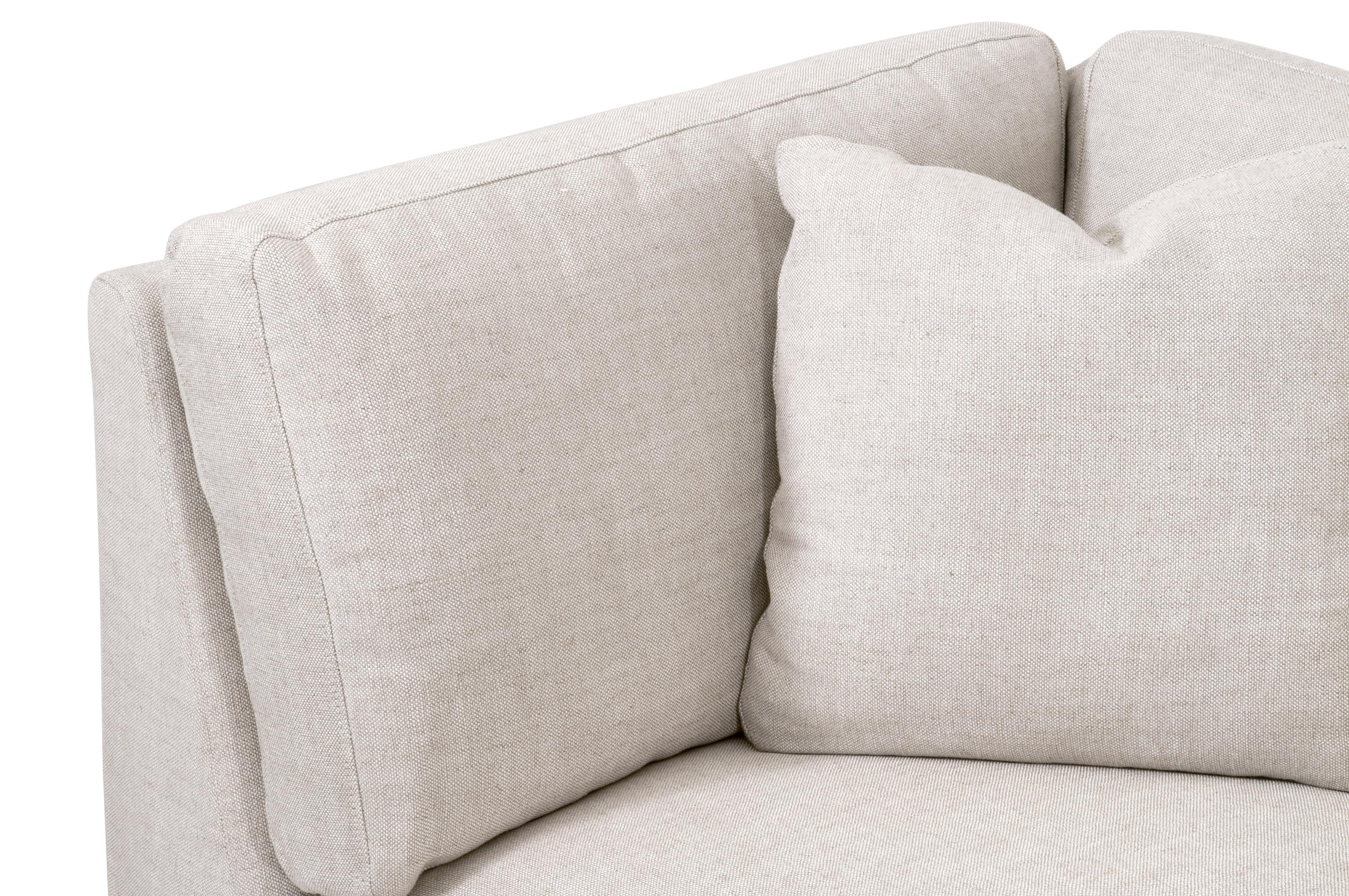 Lena Modular Slipcover Corner Chair Lena Modular Slipcover Corner Chair large image