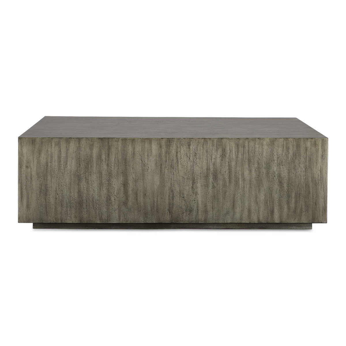 Kareem Modern Gray Coffee Table, by Uttermost, 52.25" width x 16.25" height x 32.25" depth View 1