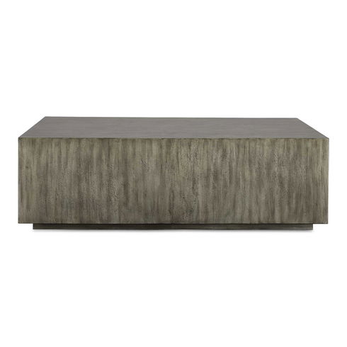 Kareem Modern Gray Coffee Table