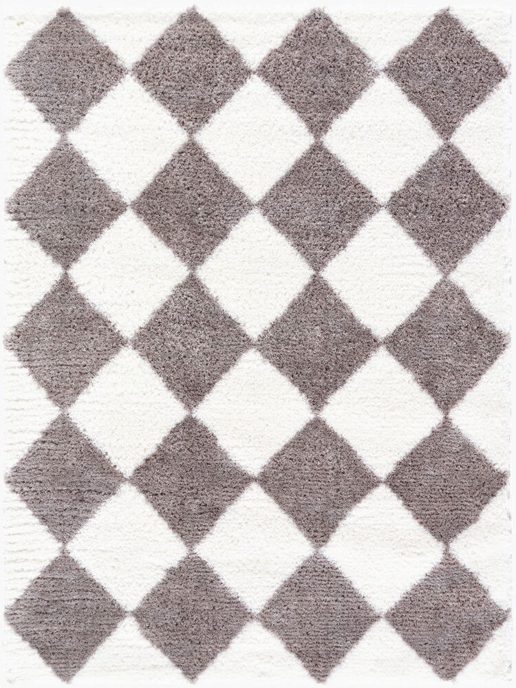 Cloudy Shag Machine Woven Rug large image 
