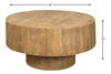 Brutus Barnwood Table, Coffee Table by Sarreid, 36" length x 36" width x 18" height thumbnail 13
