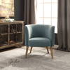 Haider Gray Accent Chair, by Uttermost, 28.5" width x 31" height x 28.25" depth thumbnail 10