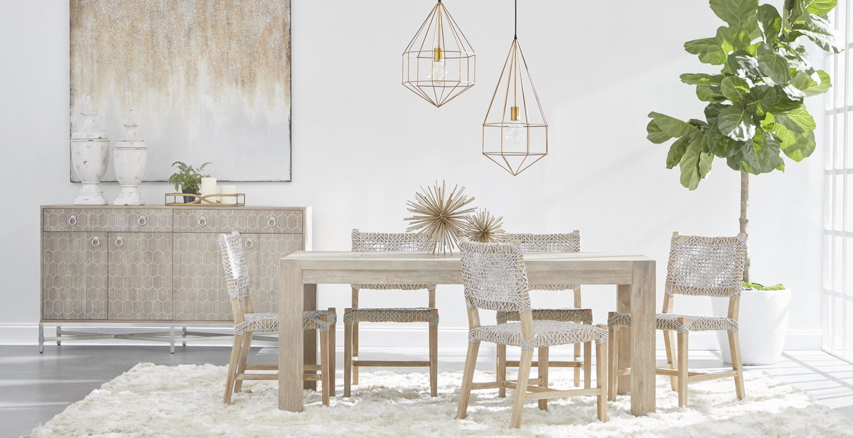 Adler Extension Dining Table, by Essentials for Living, 71" width x 30" height x 35.5" depth View 17