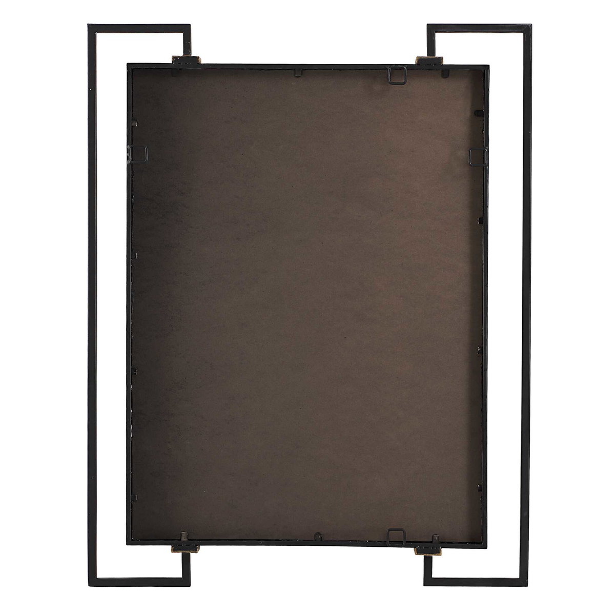 Ivey Rectangle Industrial Mirror, by Uttermost, 2'8.5" width x 3'6" height x 2.5" depth View 7