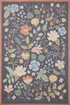 Rifle Paper Co. x Loloi Cotswolds Rug, 1'6" length x 1'6" width thumbnail 1