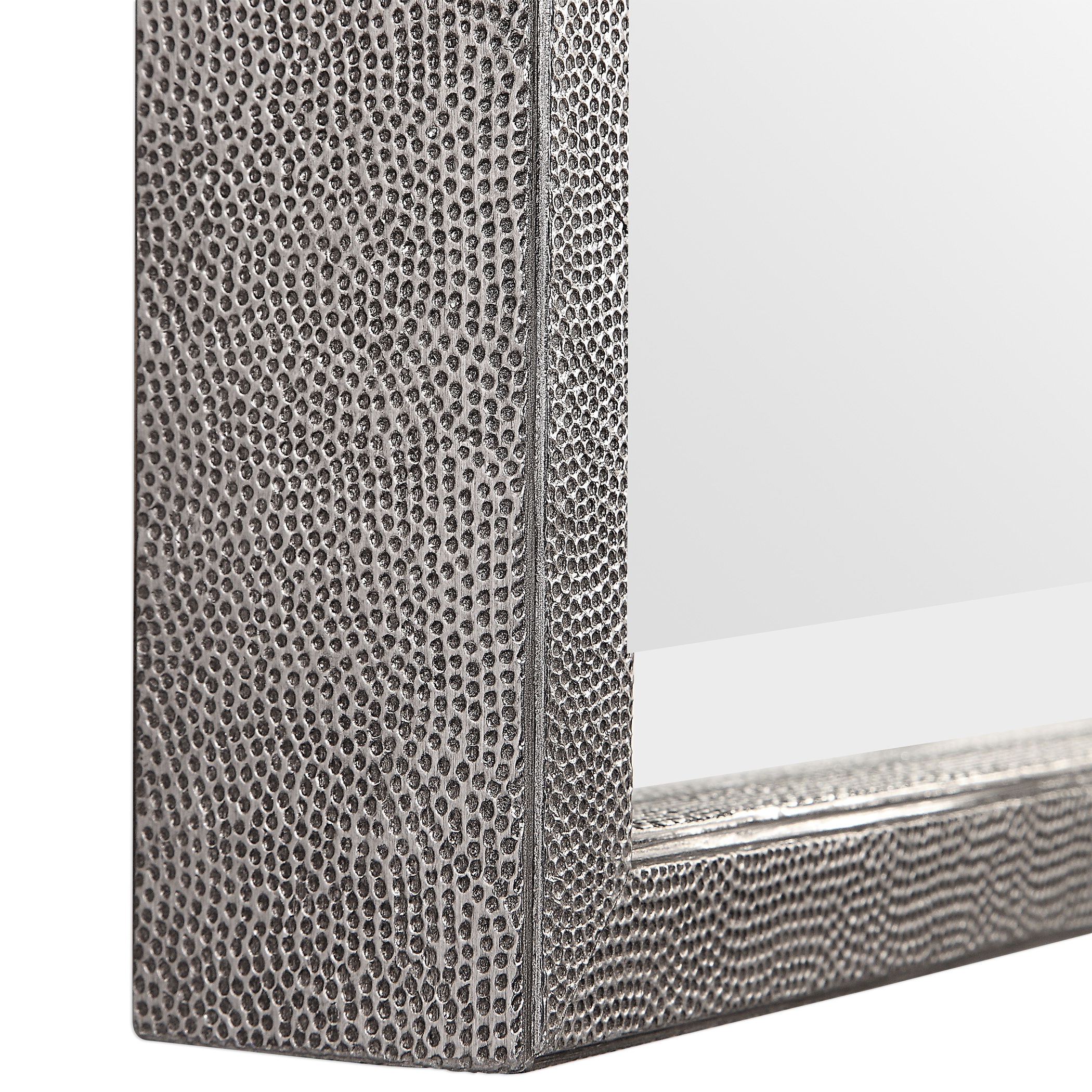 Gabelle Metallic Silver Mirror large image 