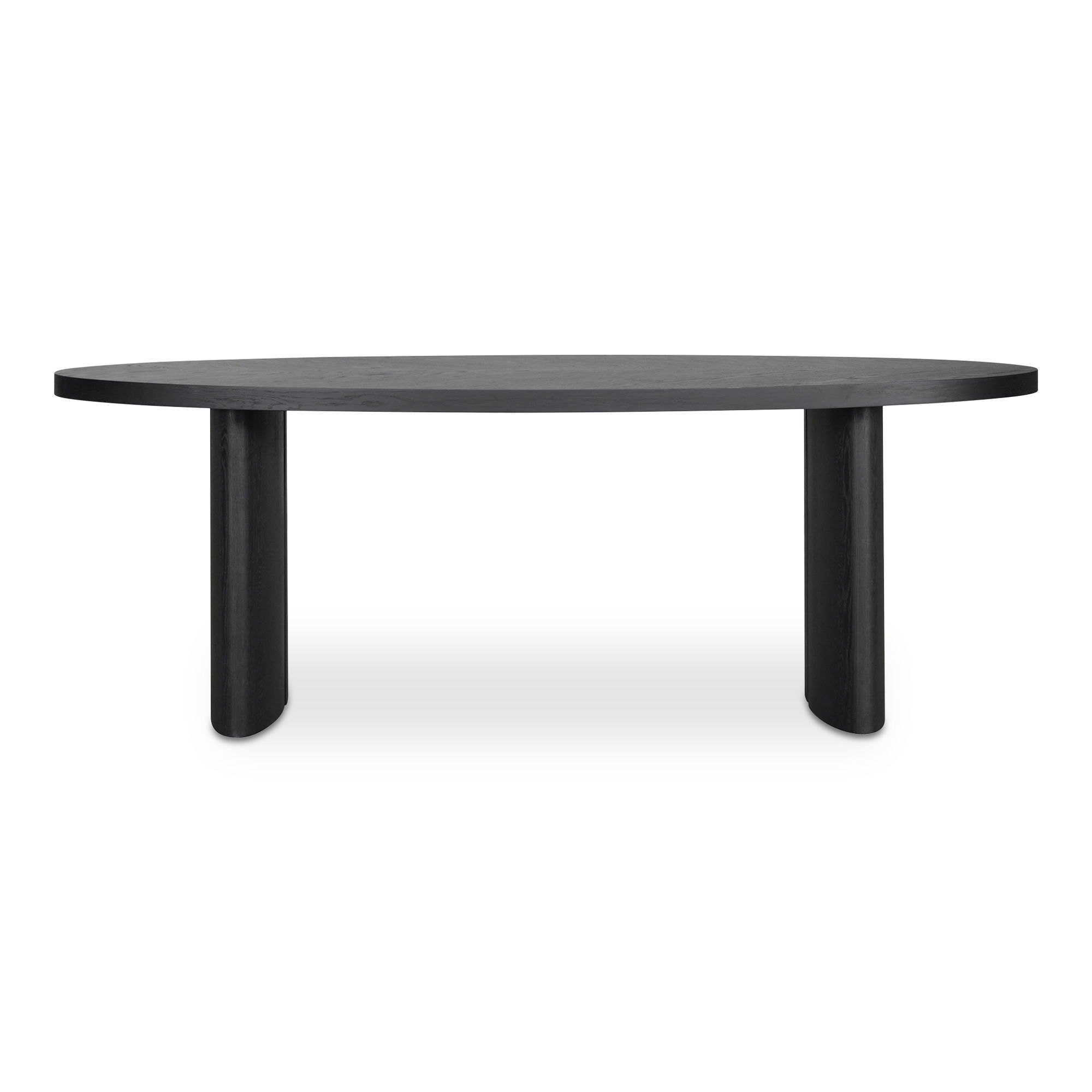William Dining Table Black, by Moe's Home, 85.75" width x 30" height x 43.25" depth View 1