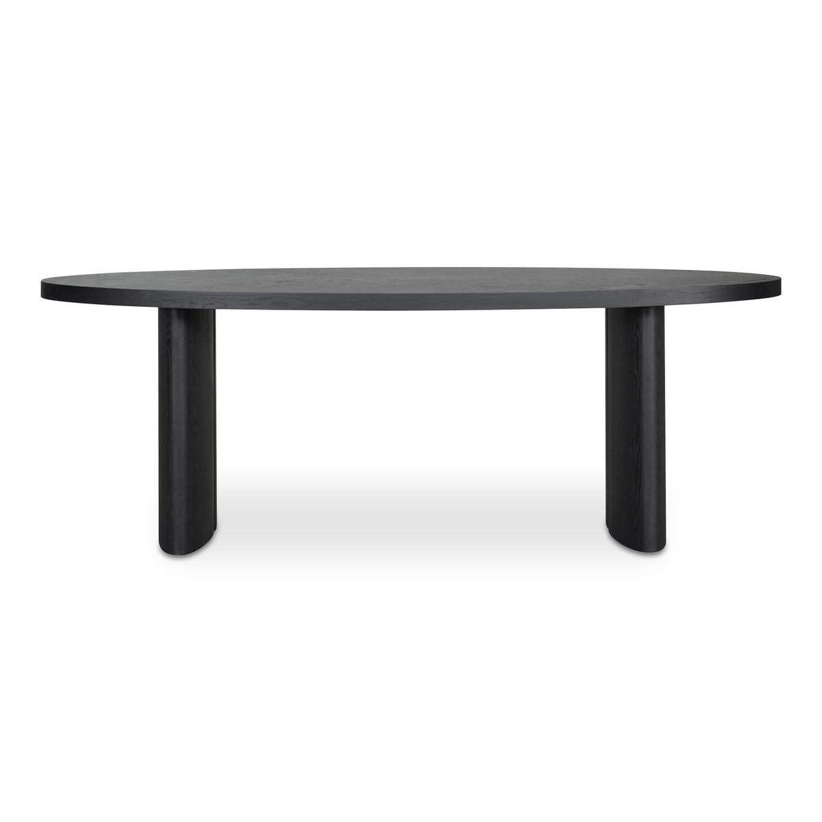 William Dining Table Black, by Moe's Home, 85.75" width x 30" height x 43.25" depth View 1