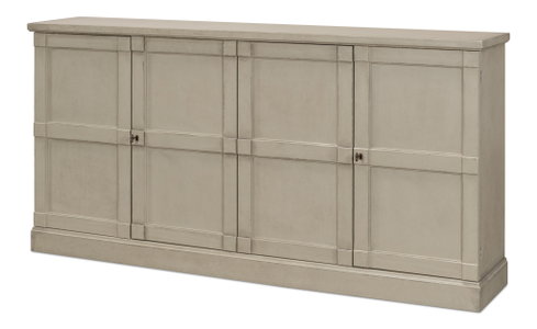 *Lionisio Buffet,75",Wash Gray,Wood Drs