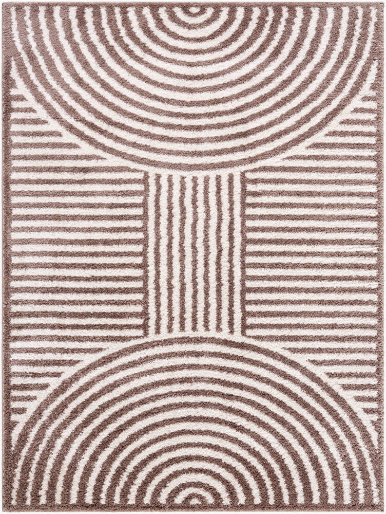 Fossay Shag Machine Woven Rug, by Surya, 10'0.08" length x 7'10.49" width