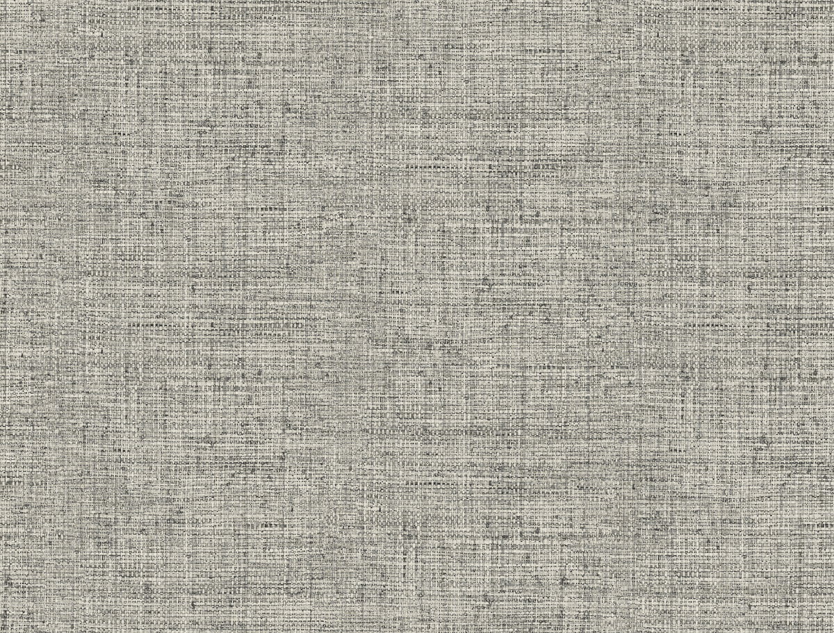 Papyrus Weave Black Wallpaper, by York Wall, 27' length x 2'3" width x 0.02" depth