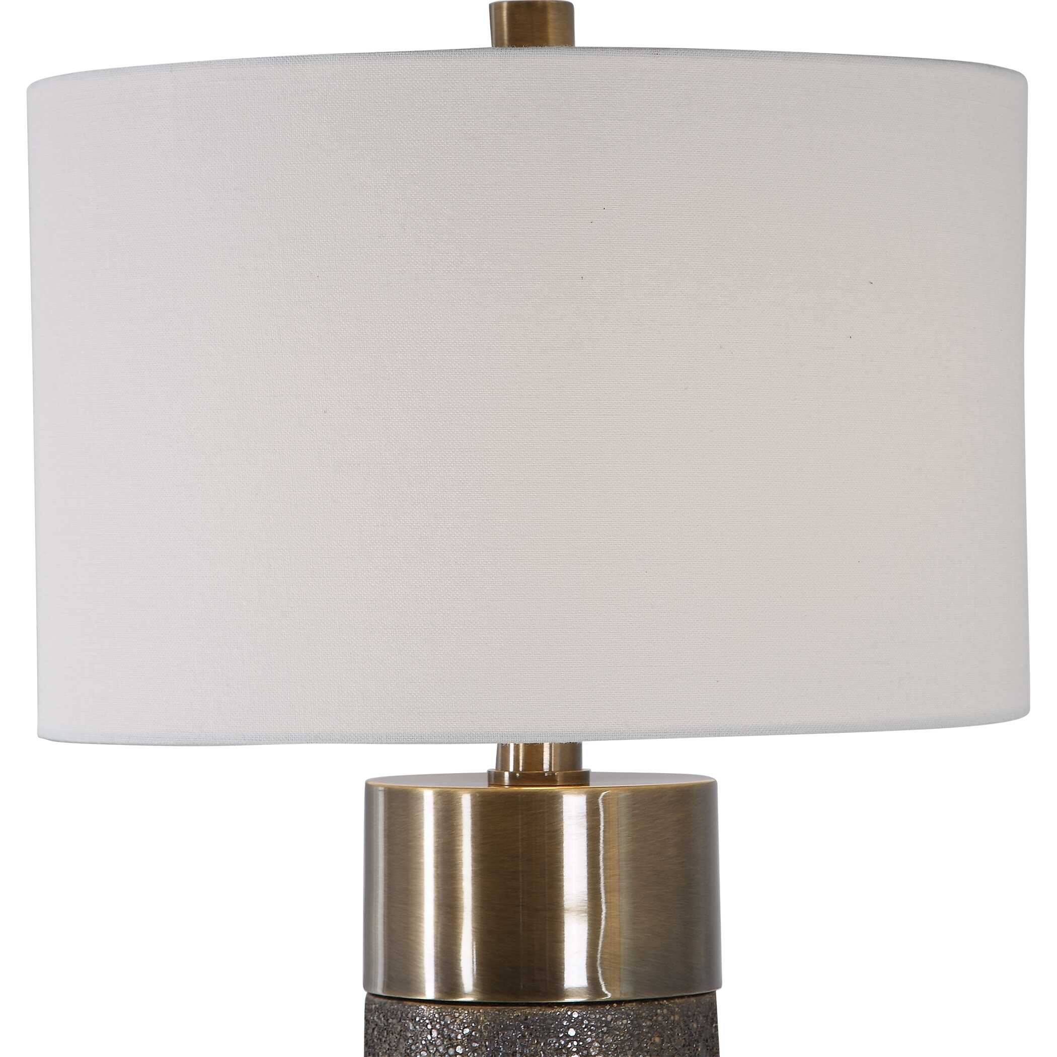 Brannock Bronze Table Lamp, by Uttermost, 17" width x 31.5" height x 17" depth View 6