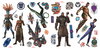 Wakanda Forever Wall Decals, by York Wall, 1'4.8" length x 9" width x 0.02" depth thumbnail