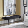 Olivier Modern Black Bench thumbnail 7