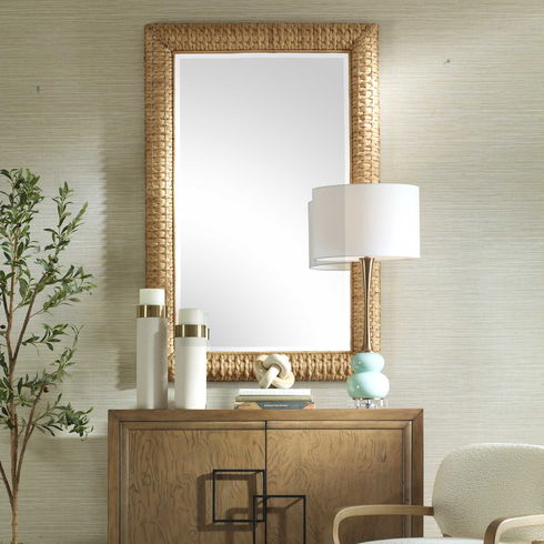 Twisted Seagrass Large Mirror