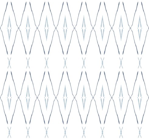 Artifact Silhouettes Indigo Wallpaper