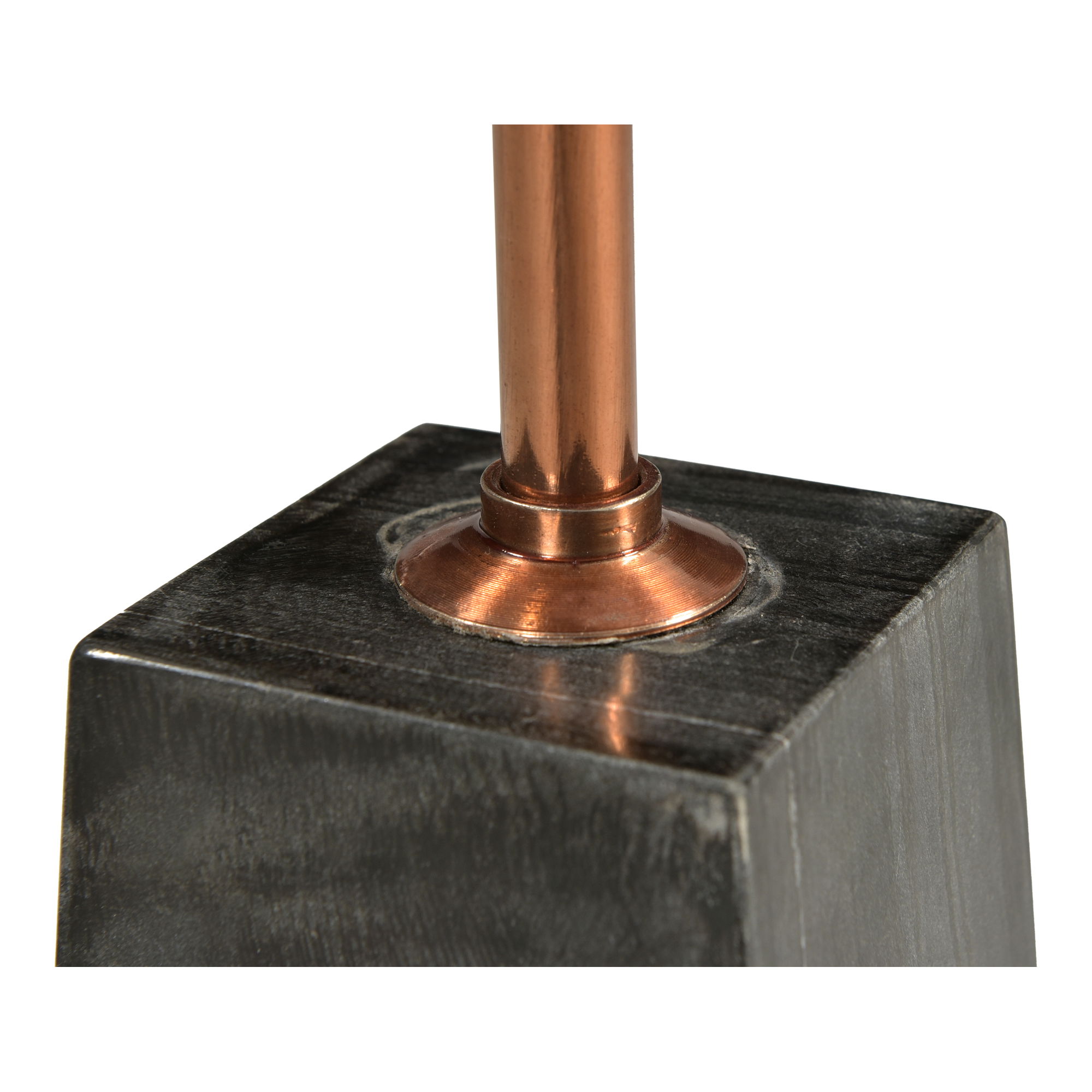 Dawn Accent Table White, Side & End Table by Moe's Home, 12" width x 20.5" height x 12" depth View 3