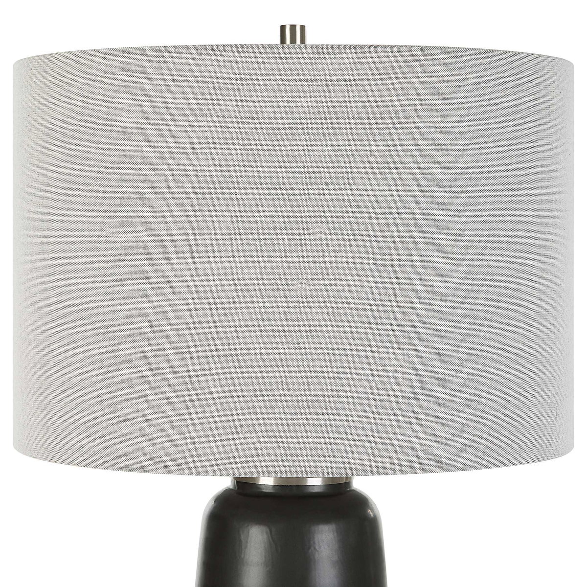 Coen Gray Table Lamp, by Uttermost, 15" width x 25.5" height x 15" depth View 7