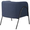 Jacobsen Denim Barrel Chair, Accent Chair by Uttermost, 27" width x 29" height x 27" depth thumbnail 6