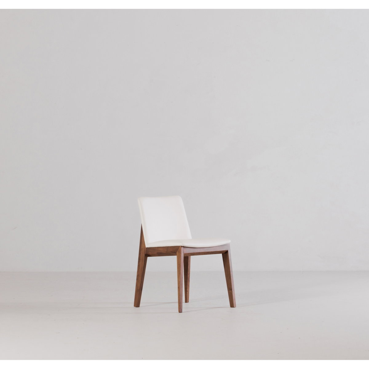 Deco Dining Chair Cream White Pvc - Set Of Two, by Moe's Home, 21" width x 31" height x 21" depth View 15
