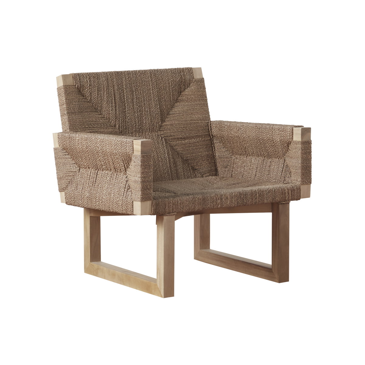 Textura Lounge Chair, Outdoor Chaise Lounge by Woven, 2'3.5" width x 2'4" height x 2'2.25" depth View 4