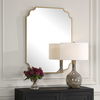 Lennyn Gold Vanity Mirror, by Uttermost, 30" width x 40" height x 0.75" depth thumbnail 4